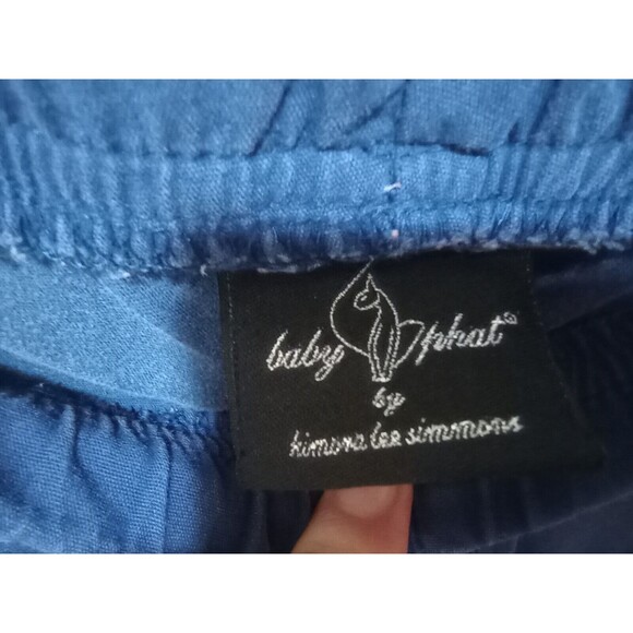 Vtg 90s Y2K Baby Phat Scrub Pants Lot Of 4 Pull On Mid Rise Women's Sz M Work - Picture 11 of 16